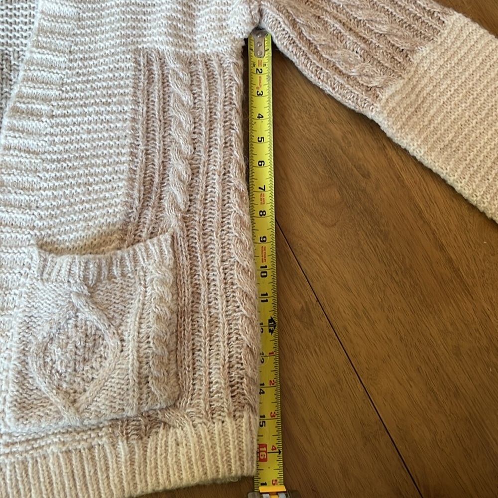 Abercrombie, Patchwork Pattern Cardigan, Oversize… - image 5